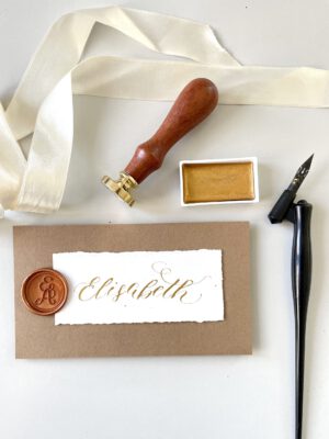 Kalligrafie mit Spitzerer